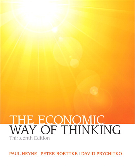 Cover of The Economic Way of Thinking